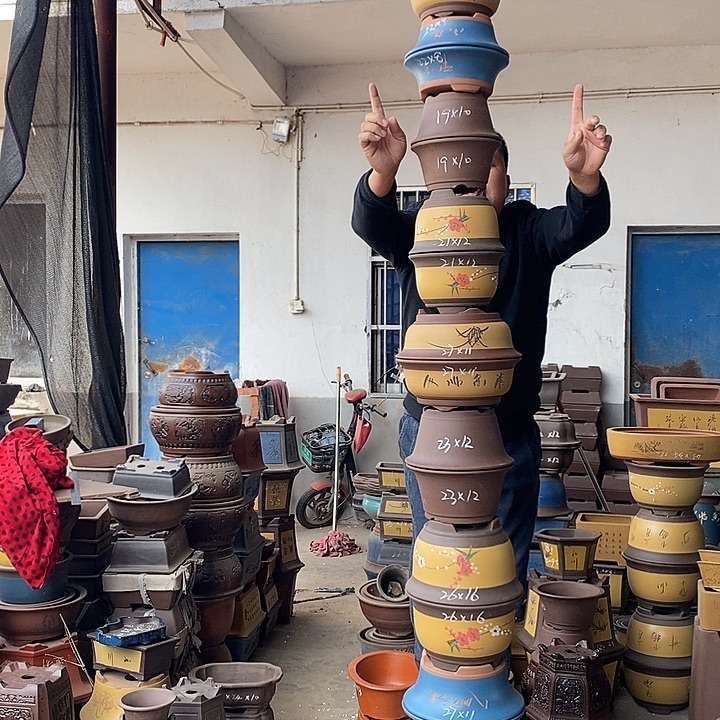 紫砂花盆紫砂艺术