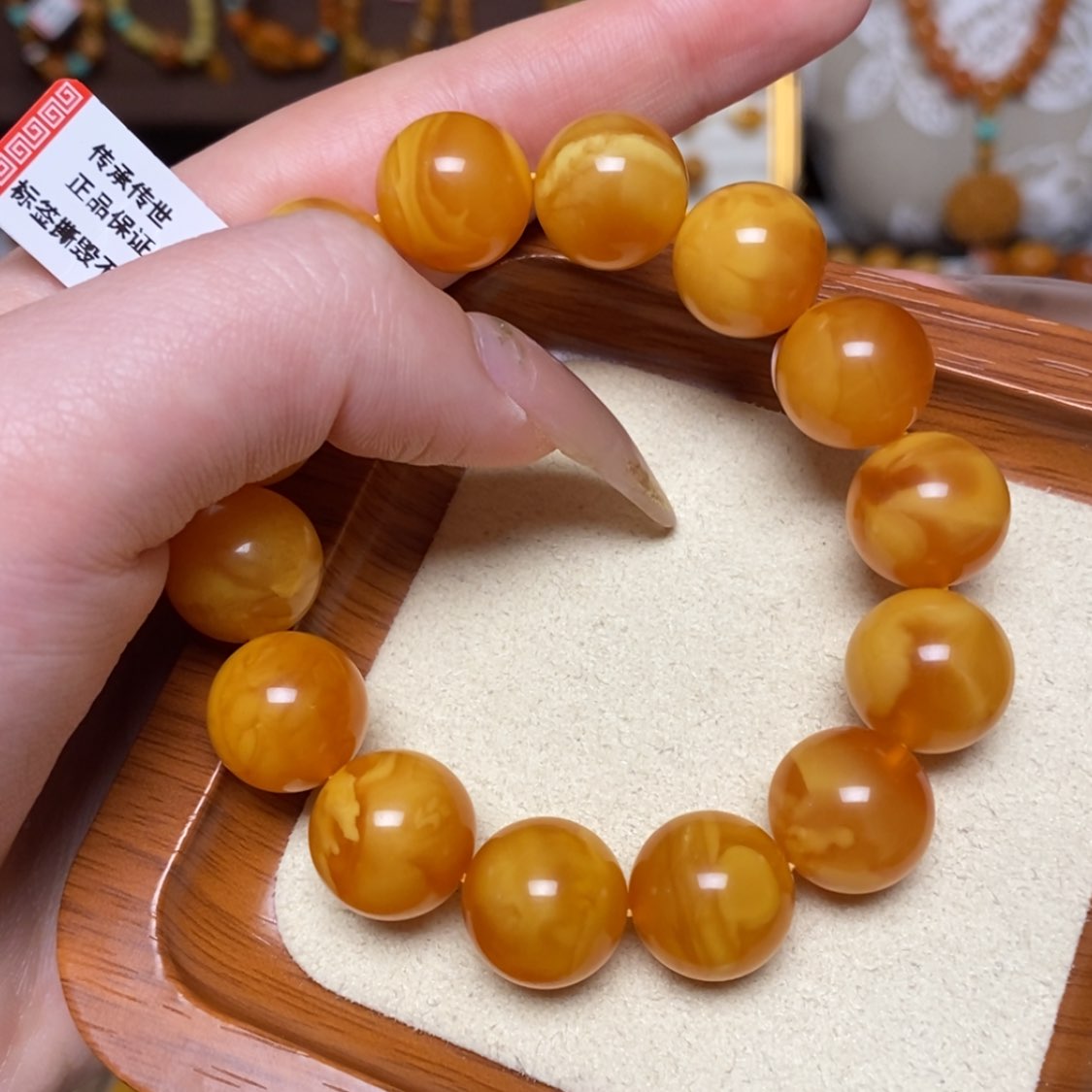 【闪购商品】手链蜜蜡未镶嵌?****