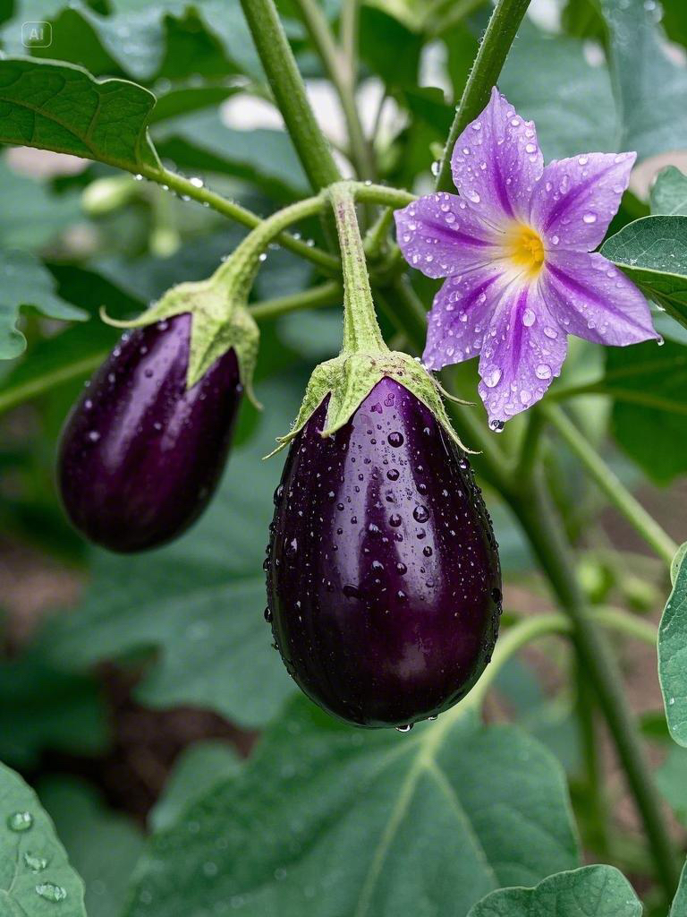 自然生长圆茄子灯泡茄子贵州高山农家茄子（坏了包赔）