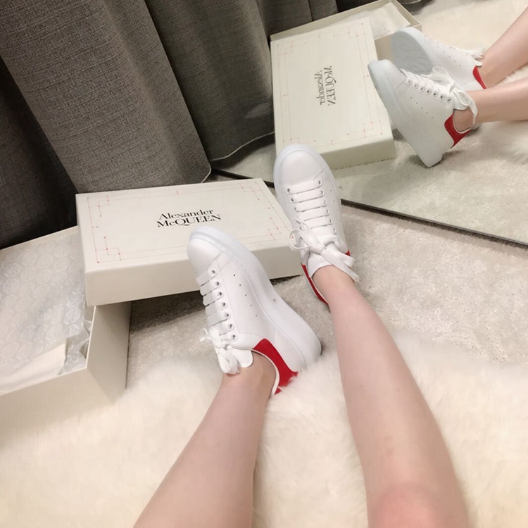 【保税仓 专柜4950】Alexander McQueen 女士休闲鞋 553770 WHGP7