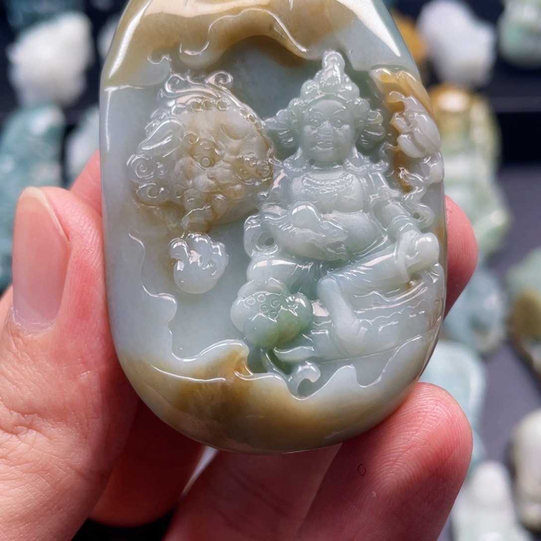 颈饰未镶嵌翡翠k****3翡翠