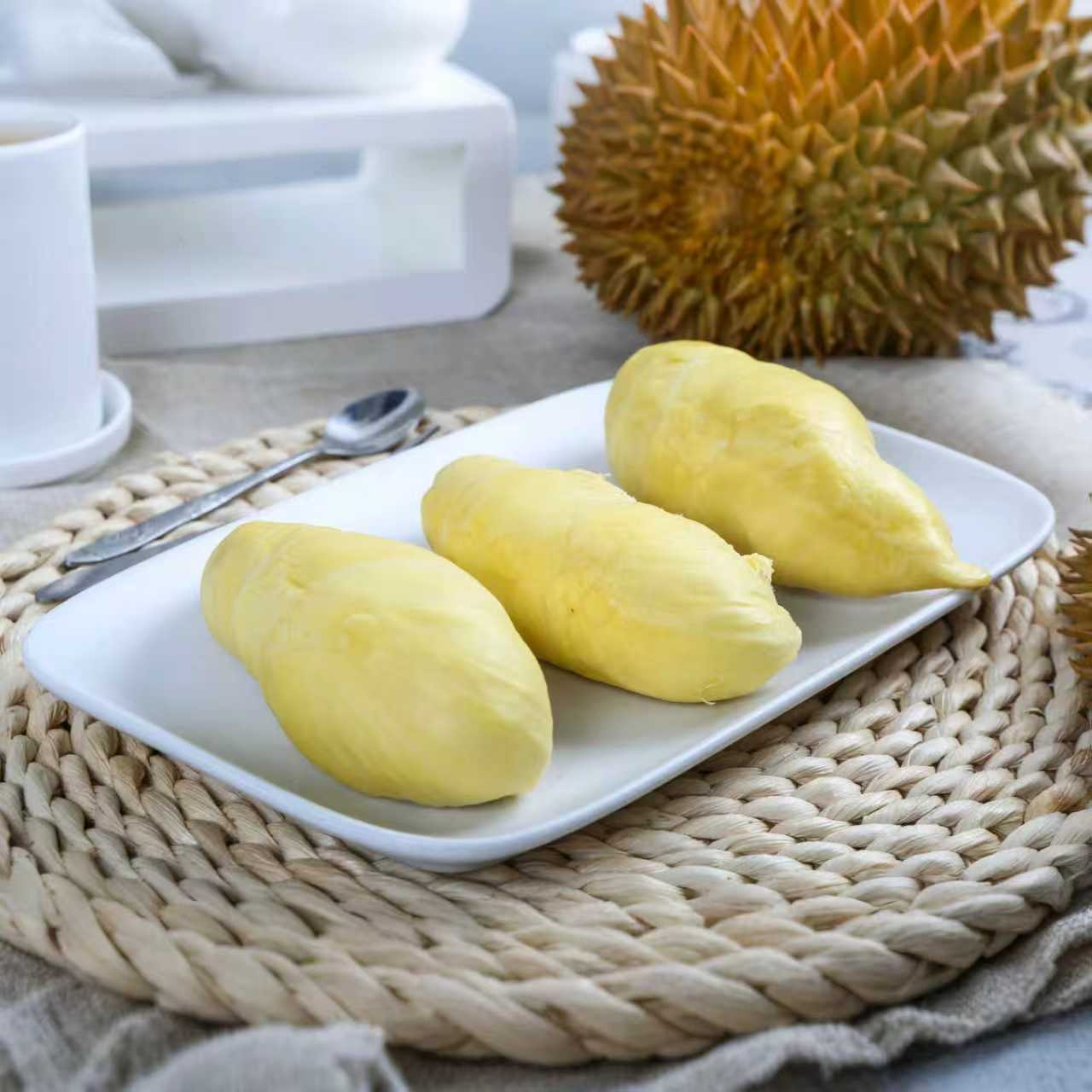 【3.2斤！！四大盒】泰国金枕去壳冷冻榴莲果肉液氮锁鲜顺丰冷链发货