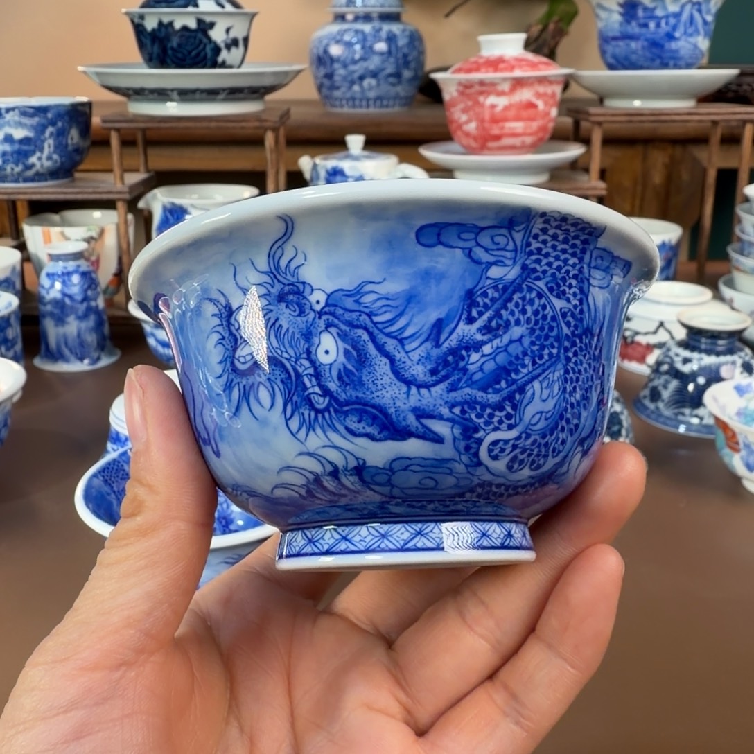 景德镇陶瓷手工手绘
