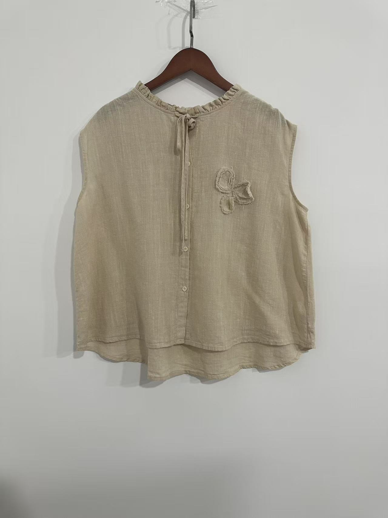 【蓉哥出品】汉麻花边上衣X42