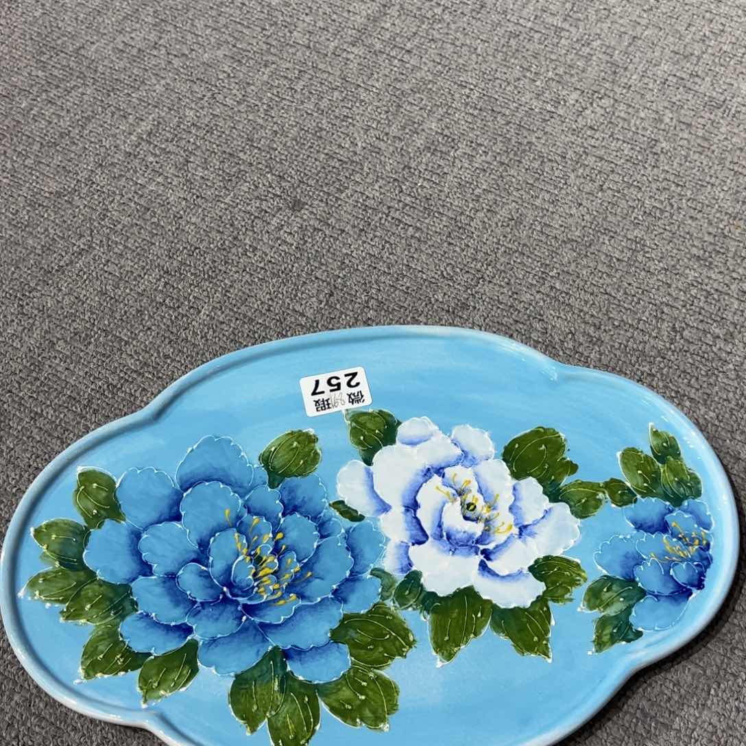 景德镇手绘高温釉下彩陶瓷茶具