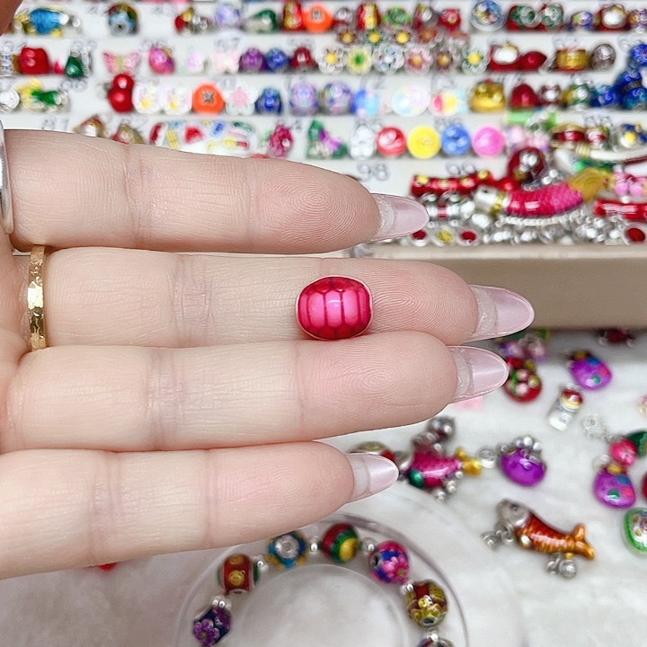 *****足银珐琅珐琅彩足银配件