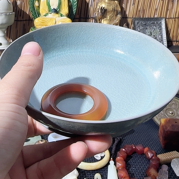 瓷片瓷瓷摆件瓷器工艺摆件1255