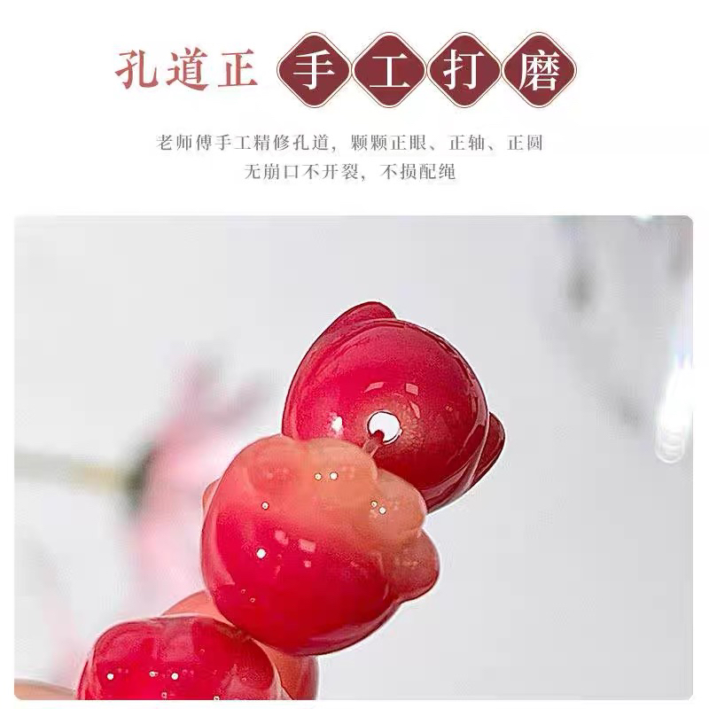 乌梅子酱双圈猫猫抓菩提文玩