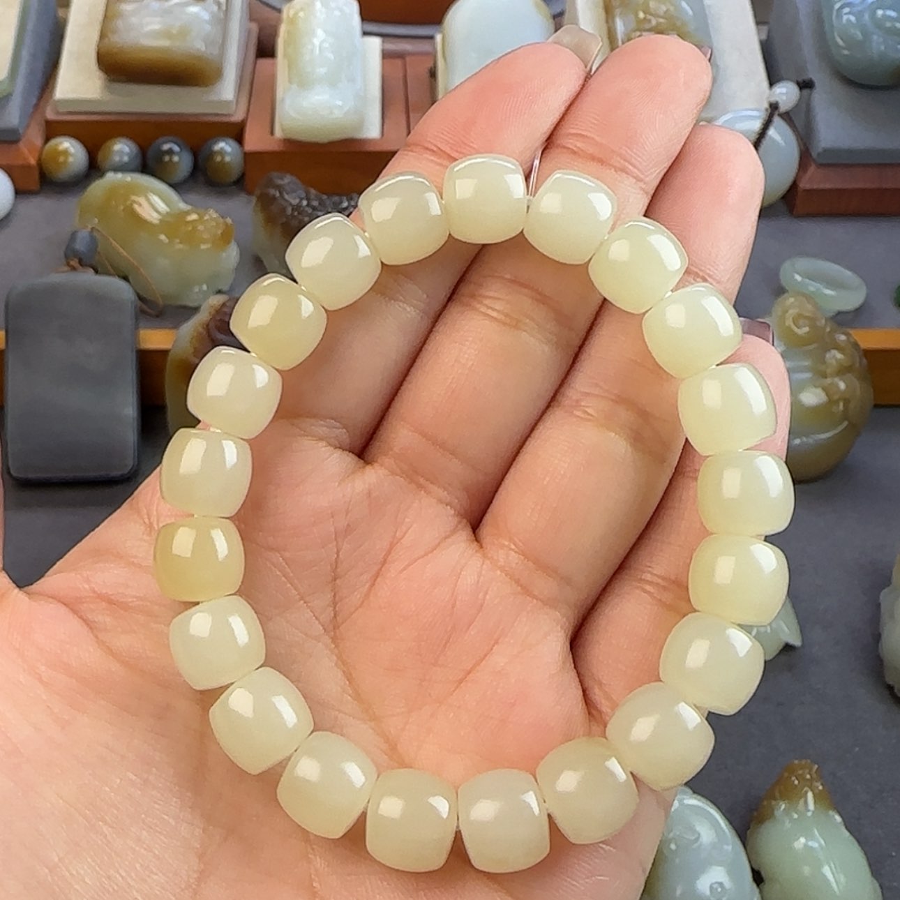 【闪购商品】和田玉手串未镶嵌真