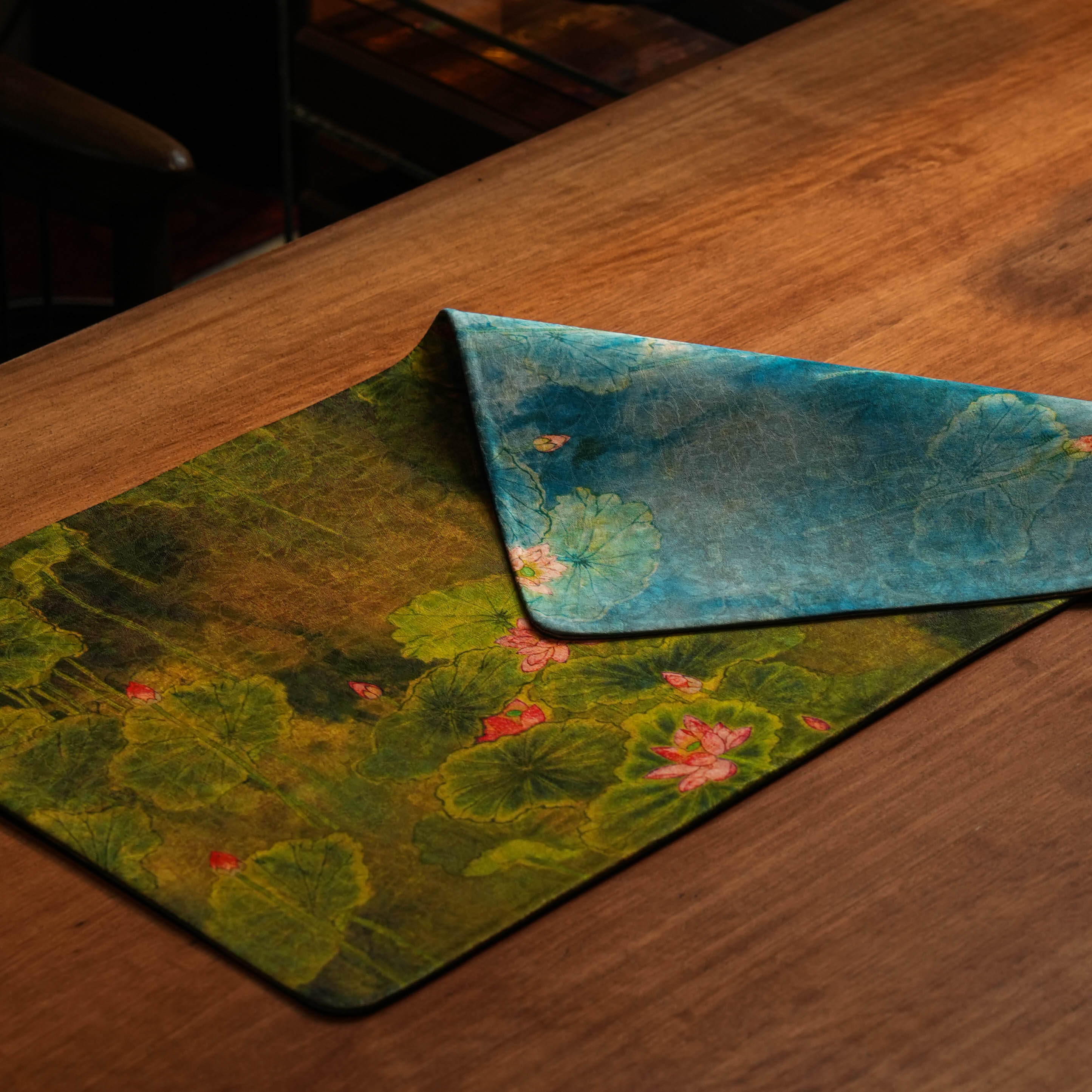 JD0465-黄色荷花茶席