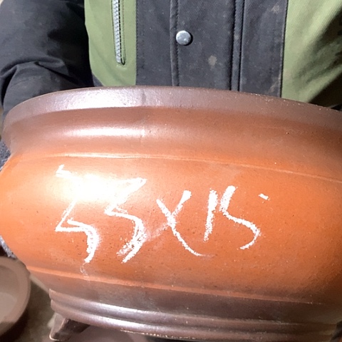 紫砂花盆手工制作