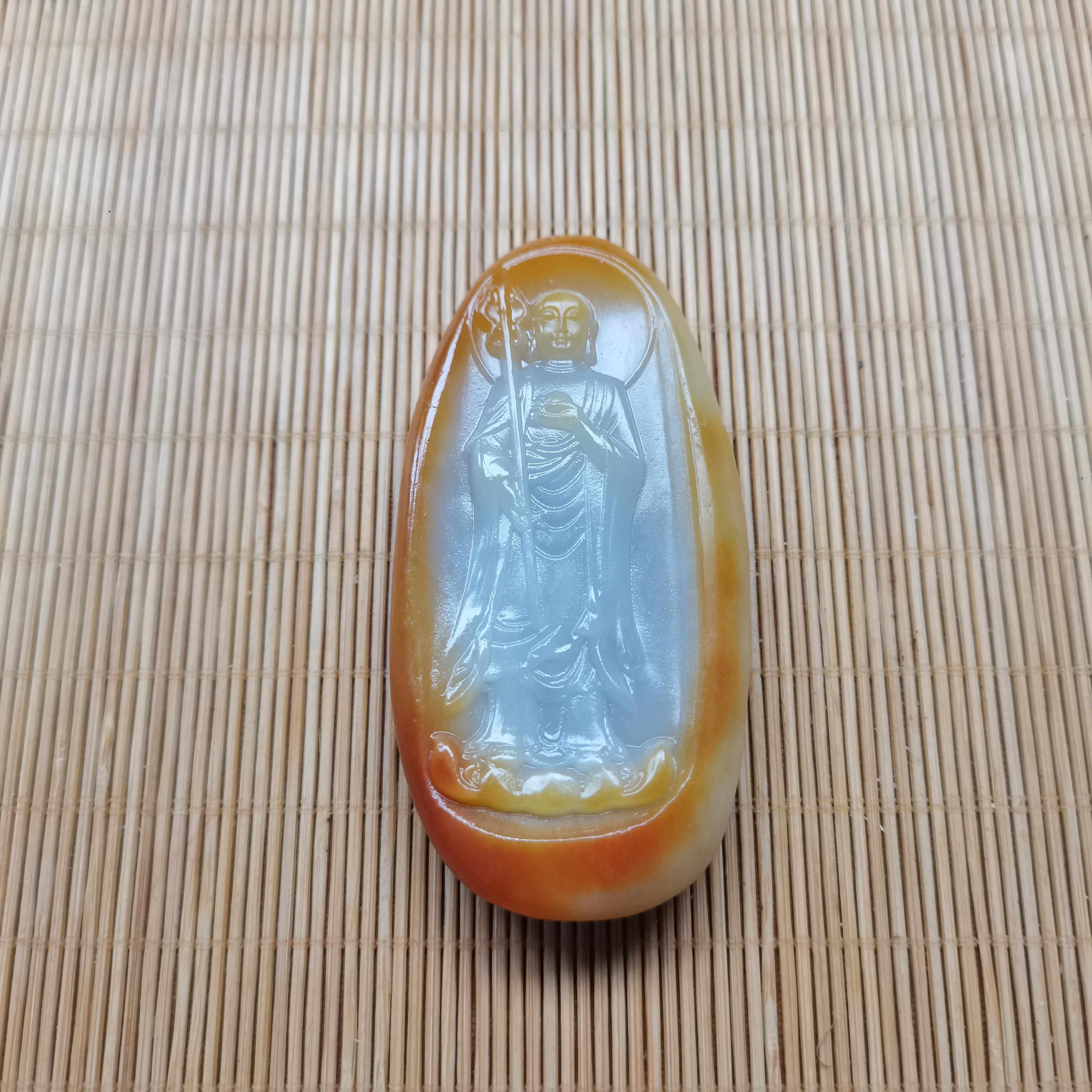新疆和田玉地藏王菩萨82克