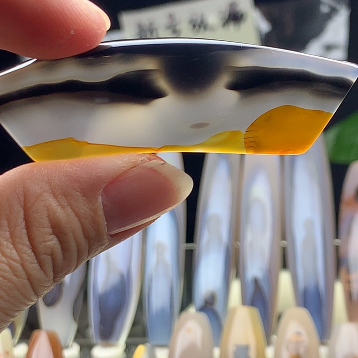 玛瑙/玉髓颈饰未镶嵌120