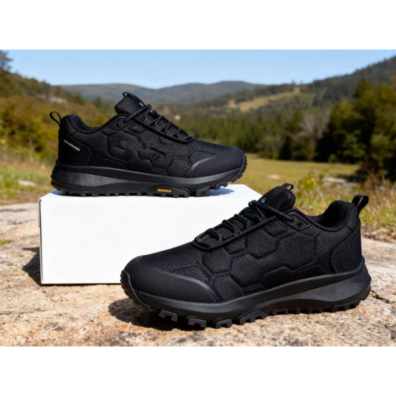 户外徒步登山鞋男鞋秋冬防水防滑耐磨轻便抓地越野休闲运动鞋子