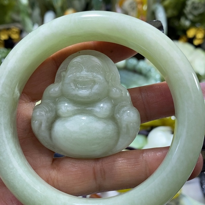 岫玉岫玉吊坠未镶嵌