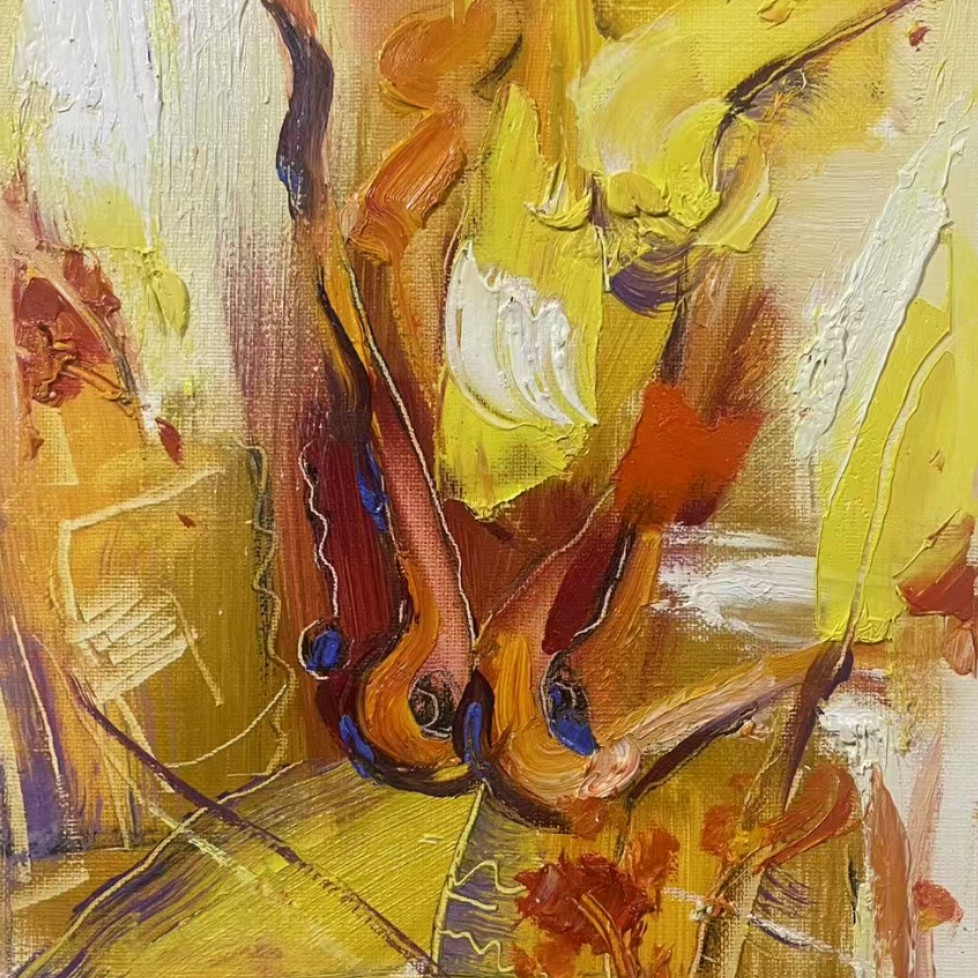 原创作品，组画四张