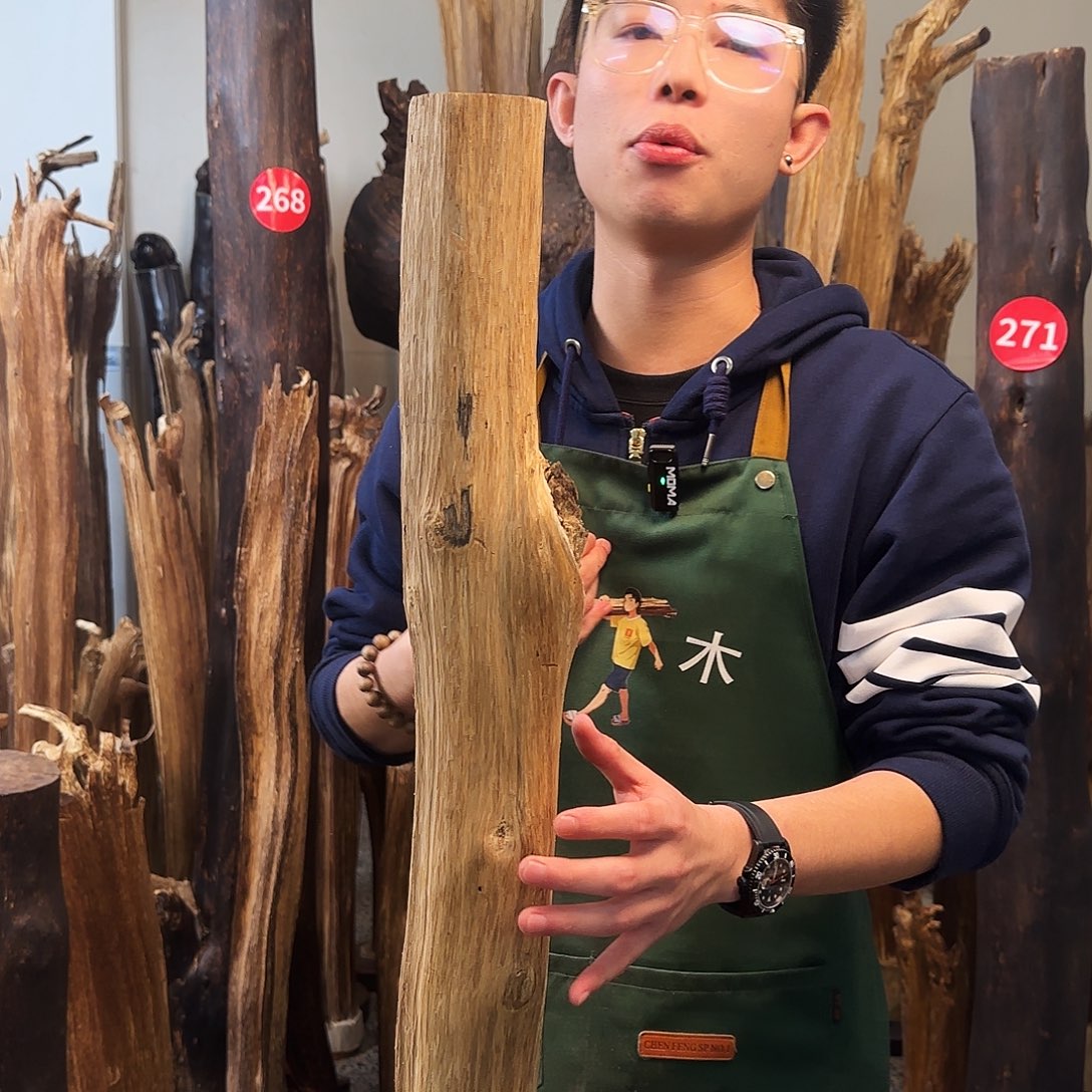 沉香摆件天然沉香原木摆件➕底座