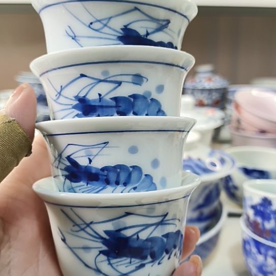 景德镇陶瓷品茗杯