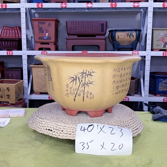 紫砂花盆宜兴紫砂厂