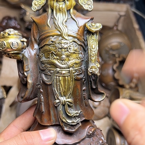 铜制文玩把玩物件