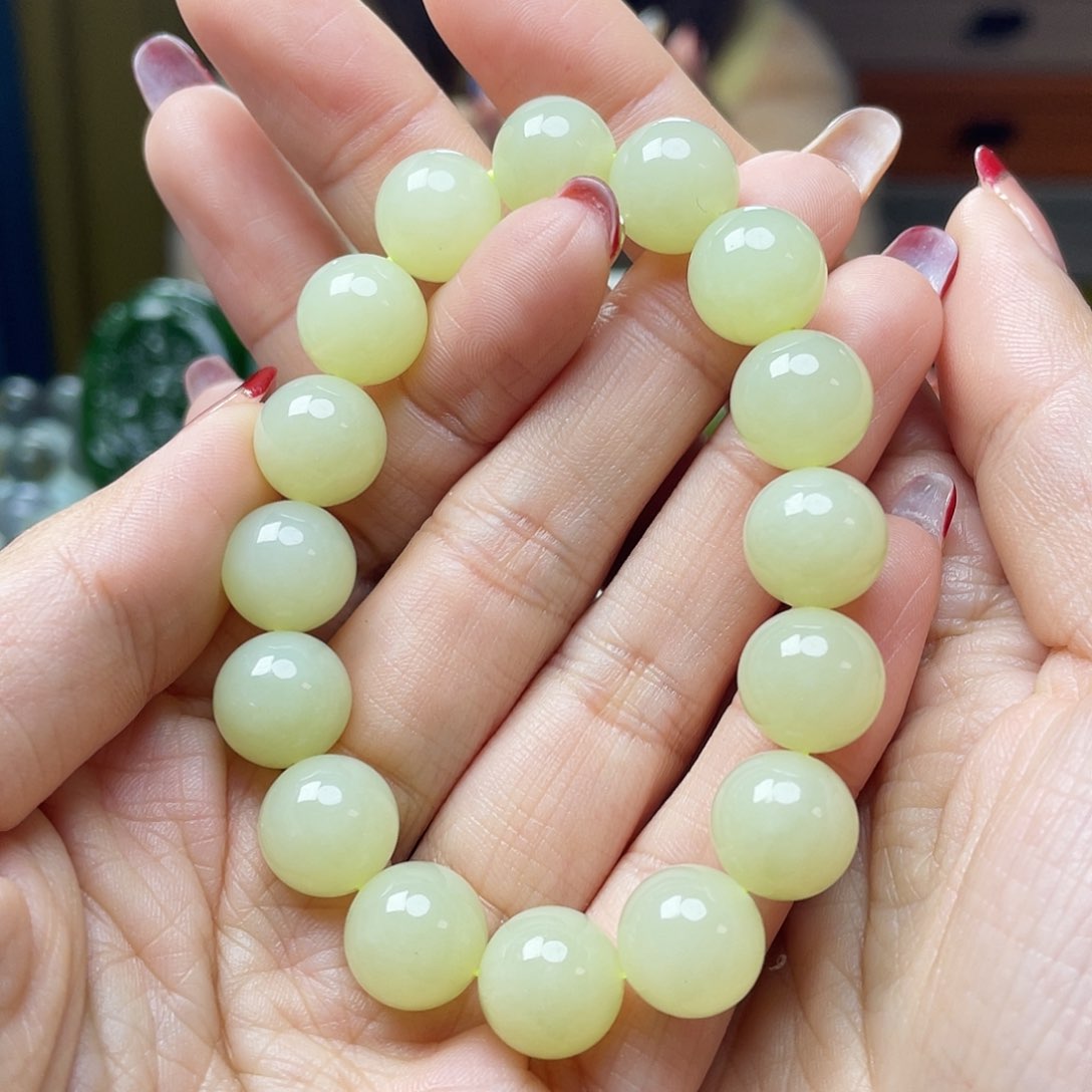 和田玉手链未镶嵌