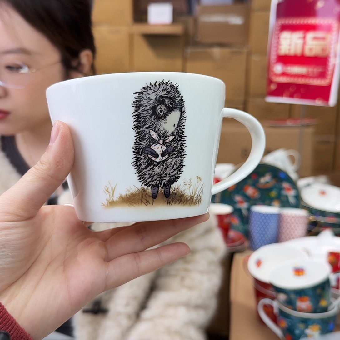 骨瓷马克杯560ml一个外贸骨瓷