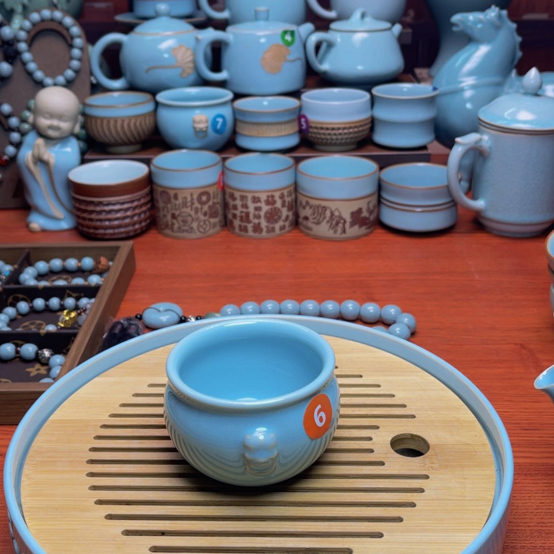【闪购商品】摆件陶河南御盏堂窑口直播，茶器