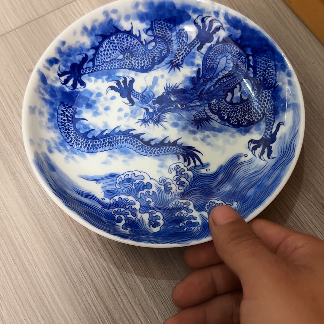瓷片六*半当代景德镇陶瓷手绘茶具