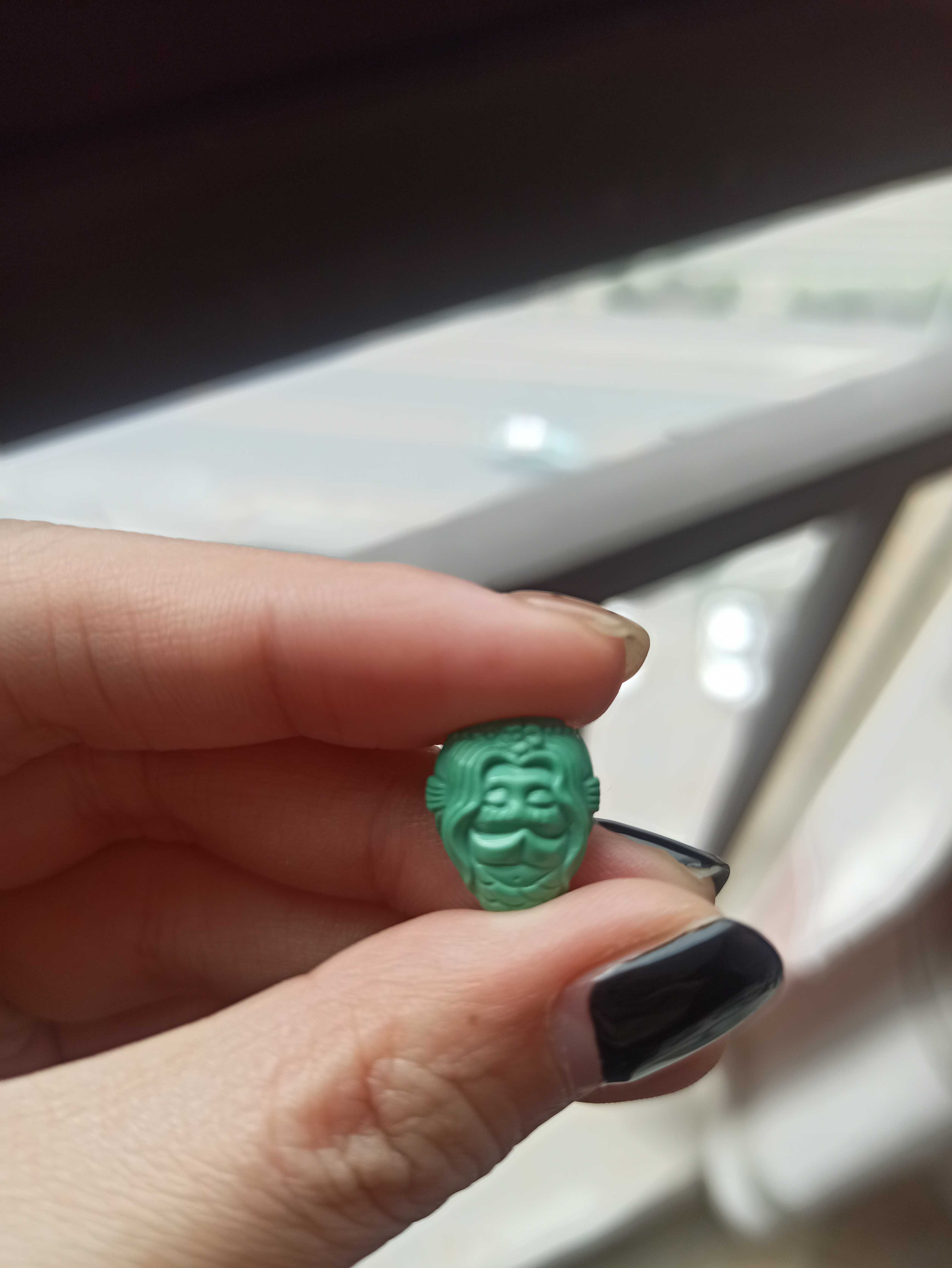 原矿绿松石美人鱼