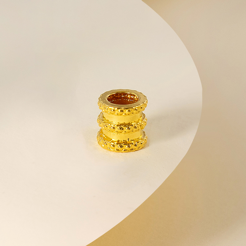 足金999小蛮腰路路通吊坠黄金项链女款锁骨链送礼节日礼物 不含链