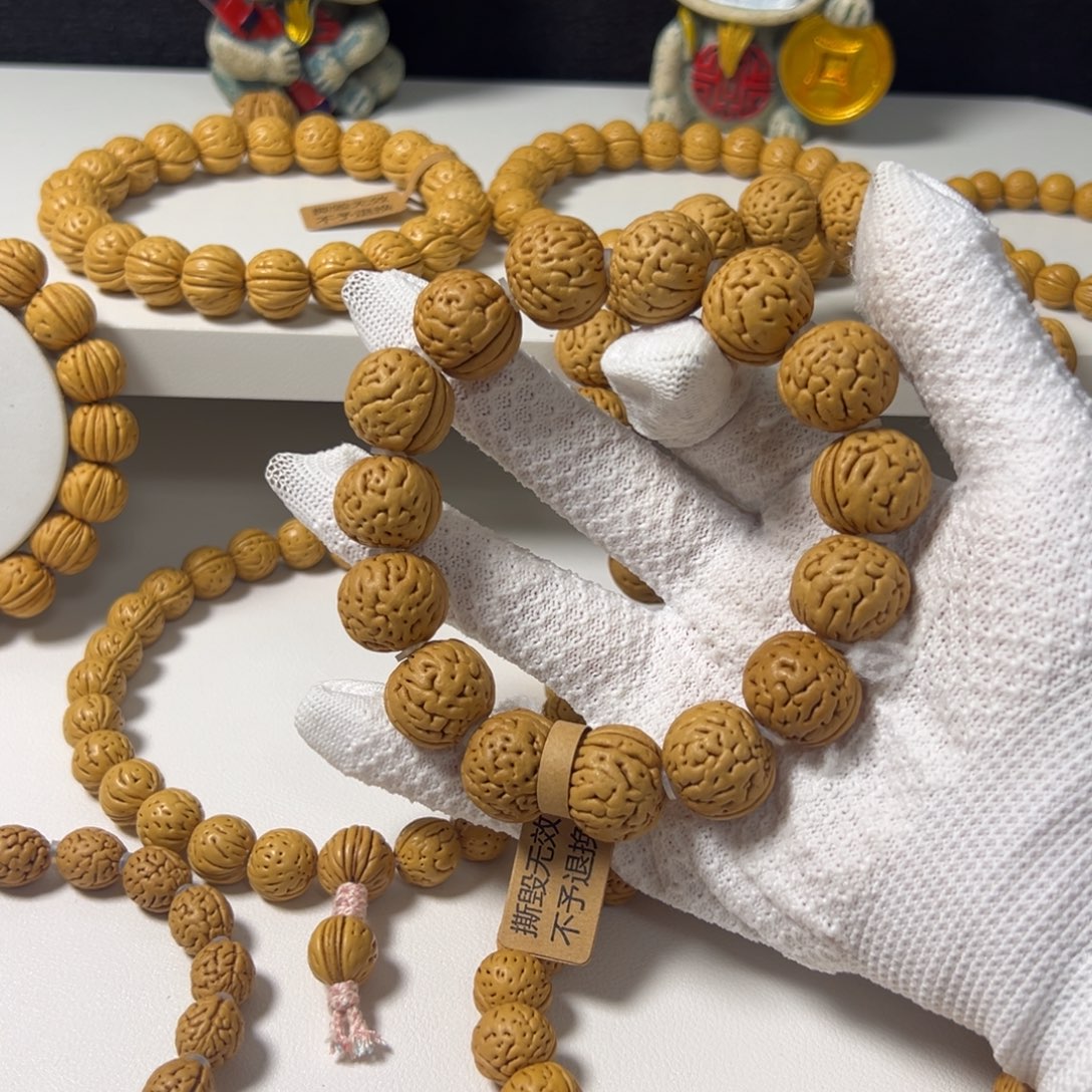 桃核手串盘锦桃核