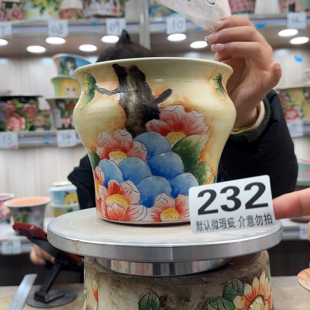 陶摆件瑕疵瑕疵232