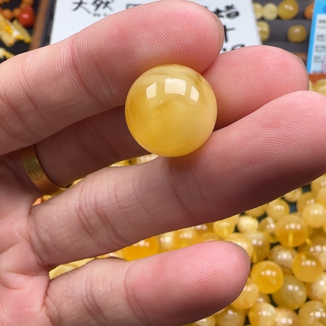 蜜蜡裸石未镶嵌天然c05