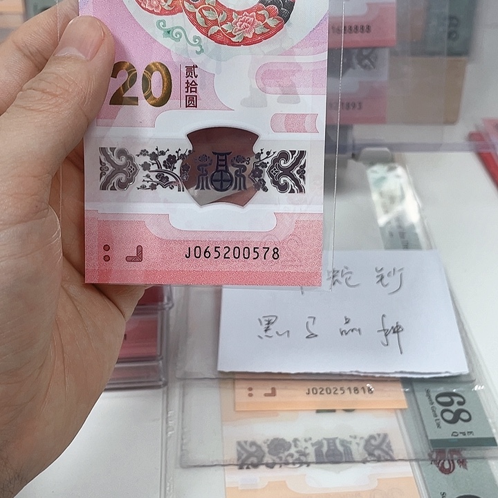 塑料蛇钞-0578——————————-