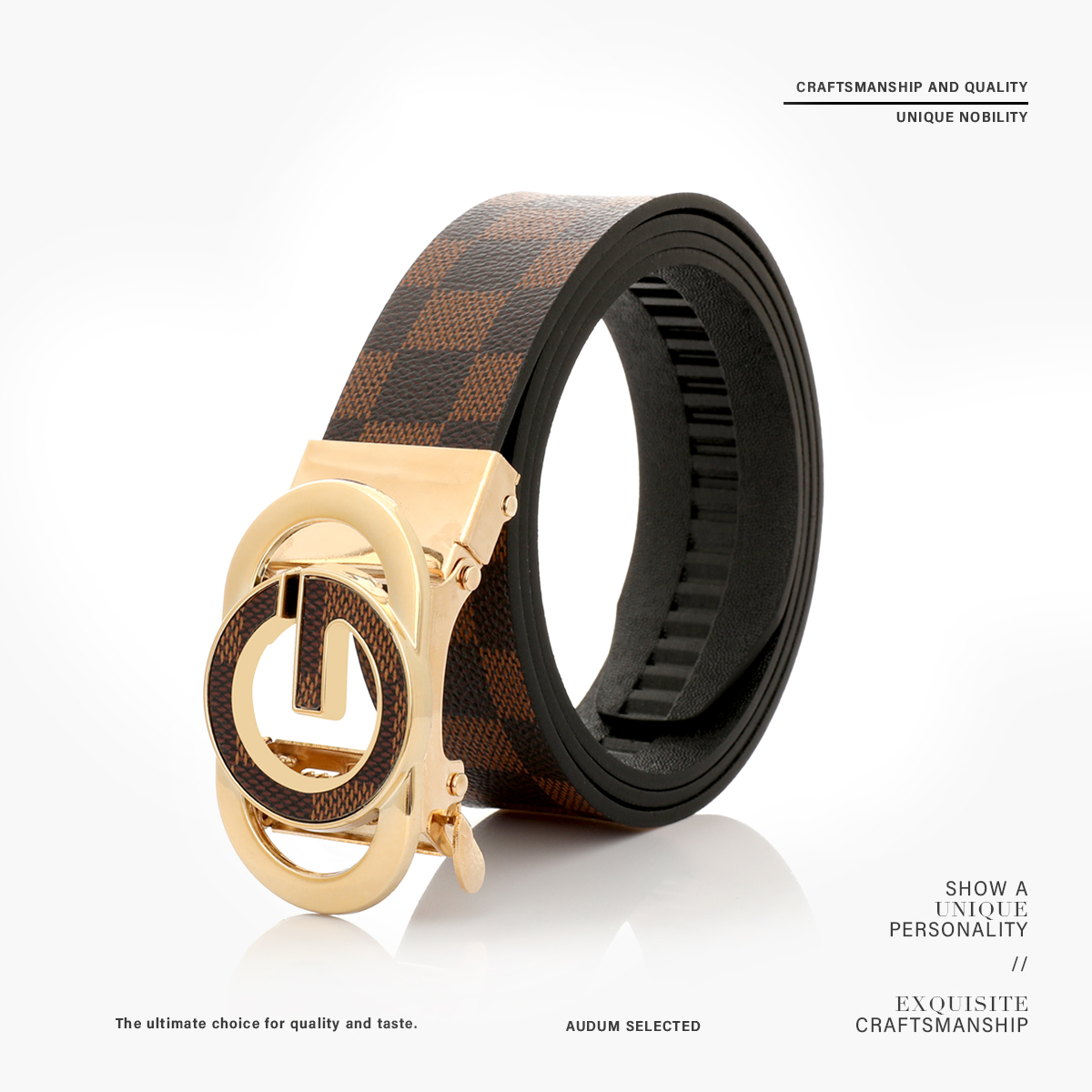 2025新款男士腰带自动扣内穿裤带商务休闲百搭裤腰带男款百搭5