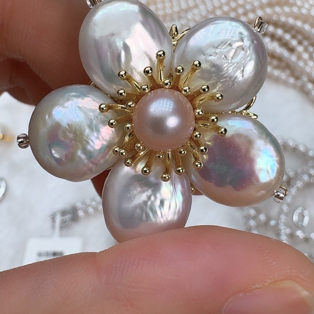 淡水珍珠颈饰未镶嵌