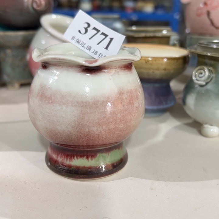 活动价满30包邮景德镇手工花盆