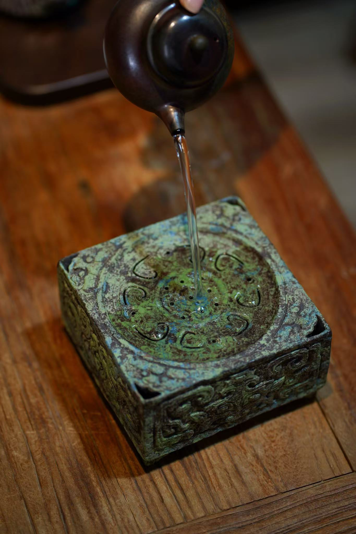 复古蓄水壶承古拙12.5*12.5*7cm