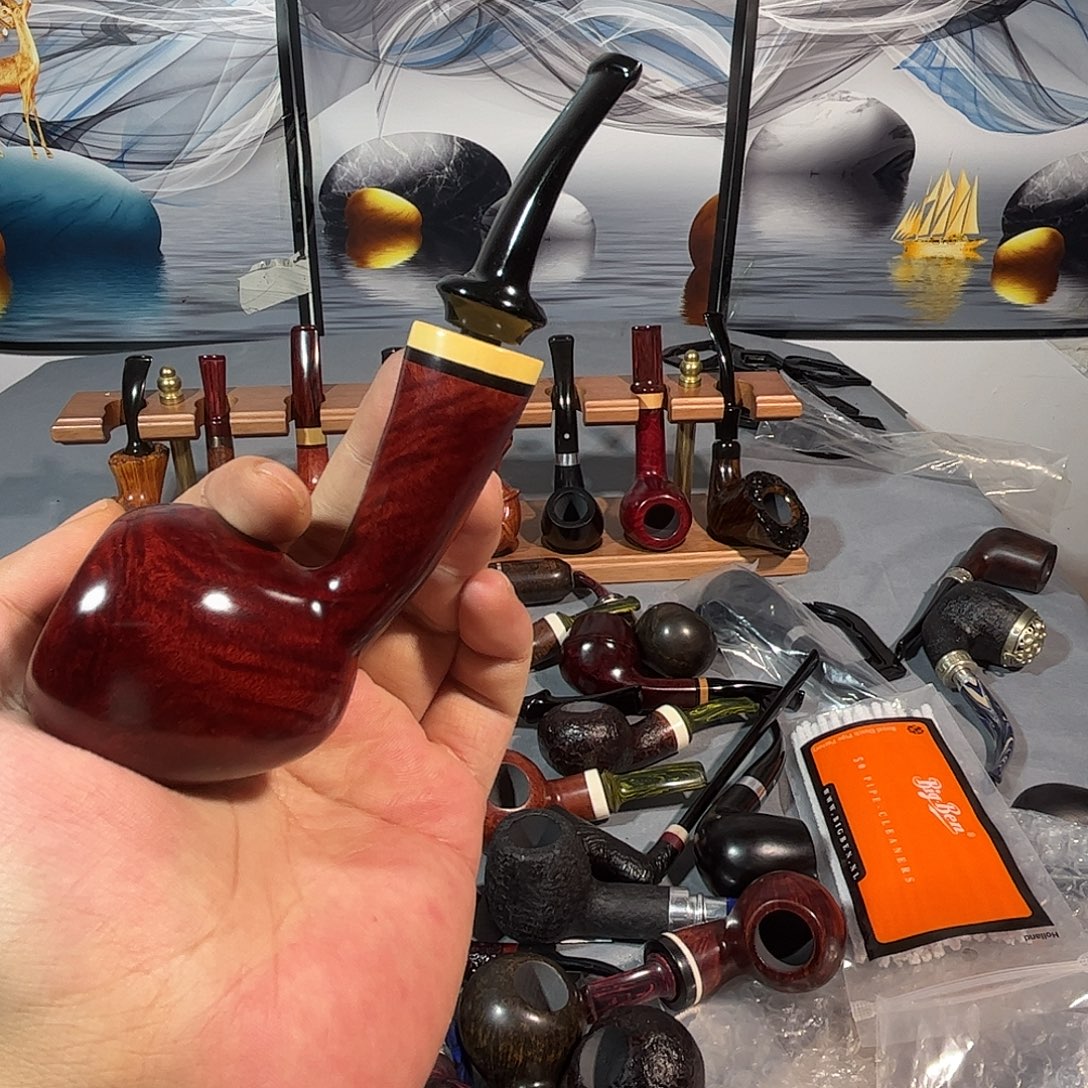 刨***a石楠木手工橡果烟斗