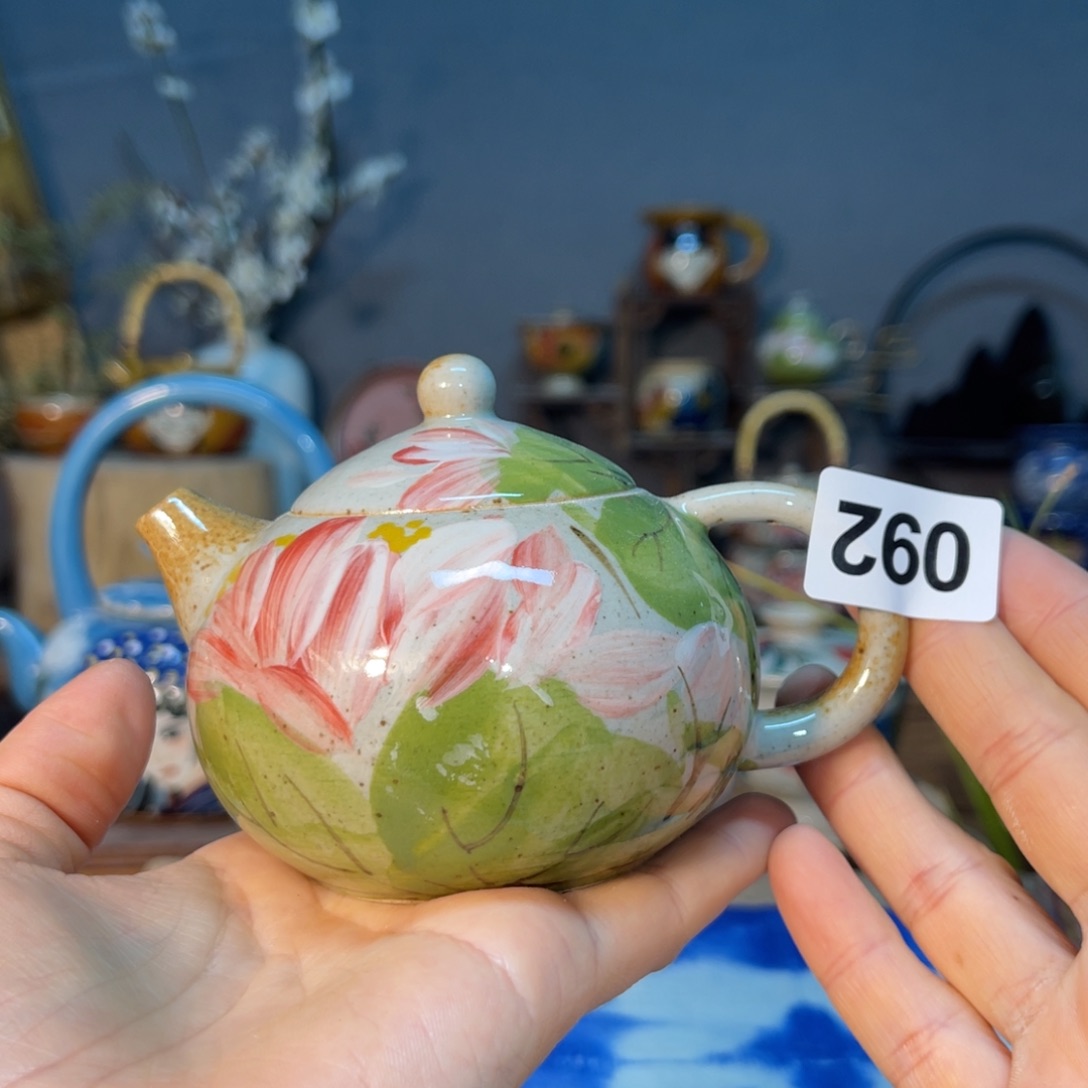 杯素浅陶瓷手工手绘