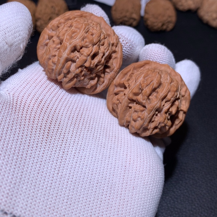 文玩核桃把件四座楼40