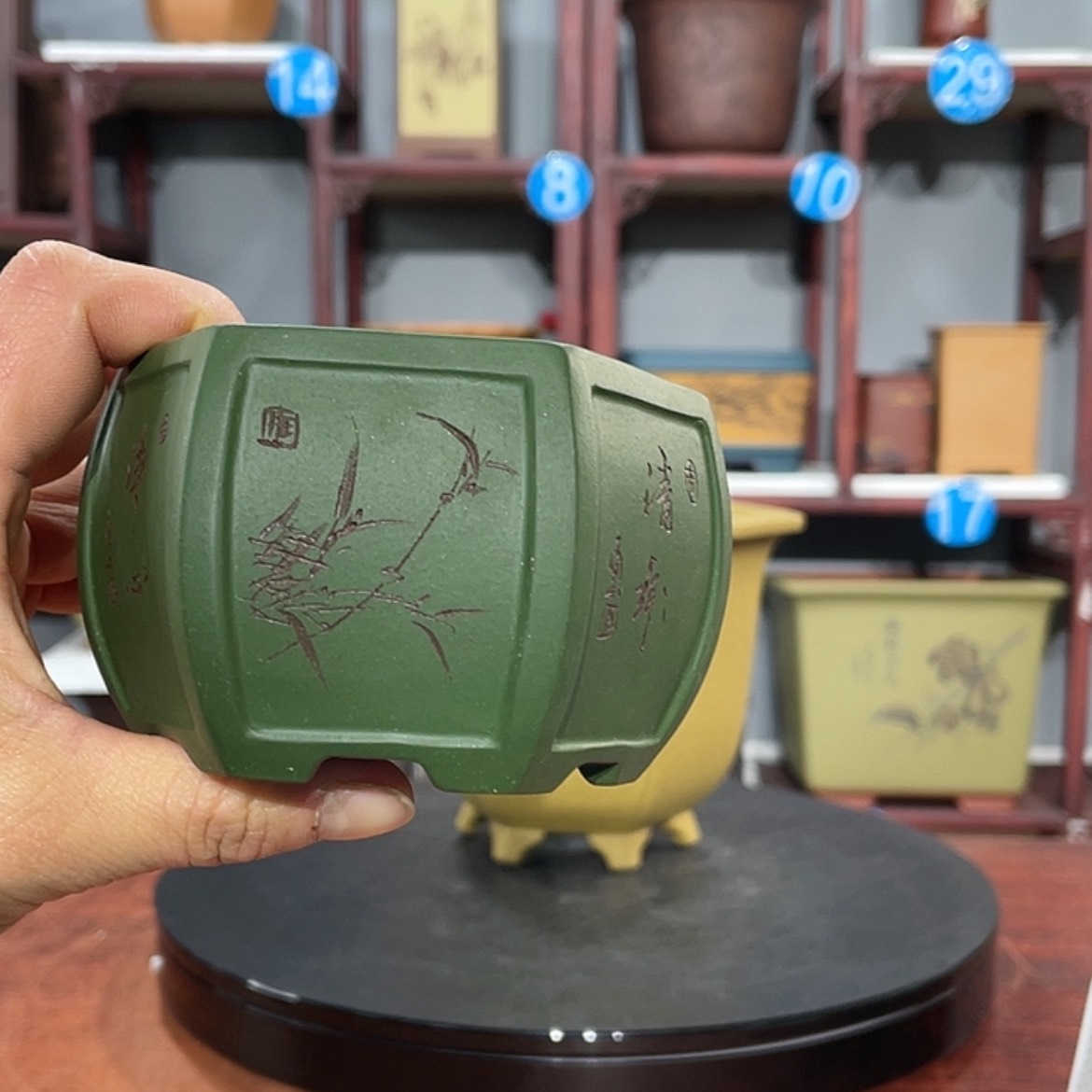 【闪购商品】紫砂花盆紫砂花盆