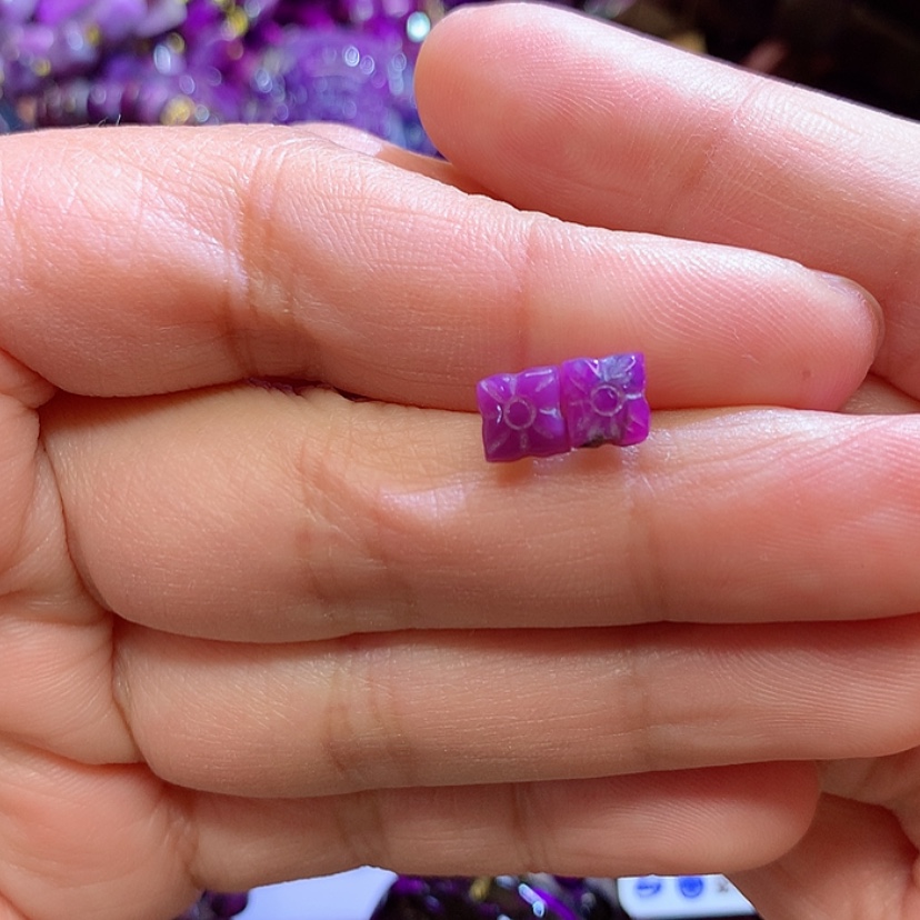 【闪购商品】苏纪石（舒俱来）耳钉银S925镶嵌