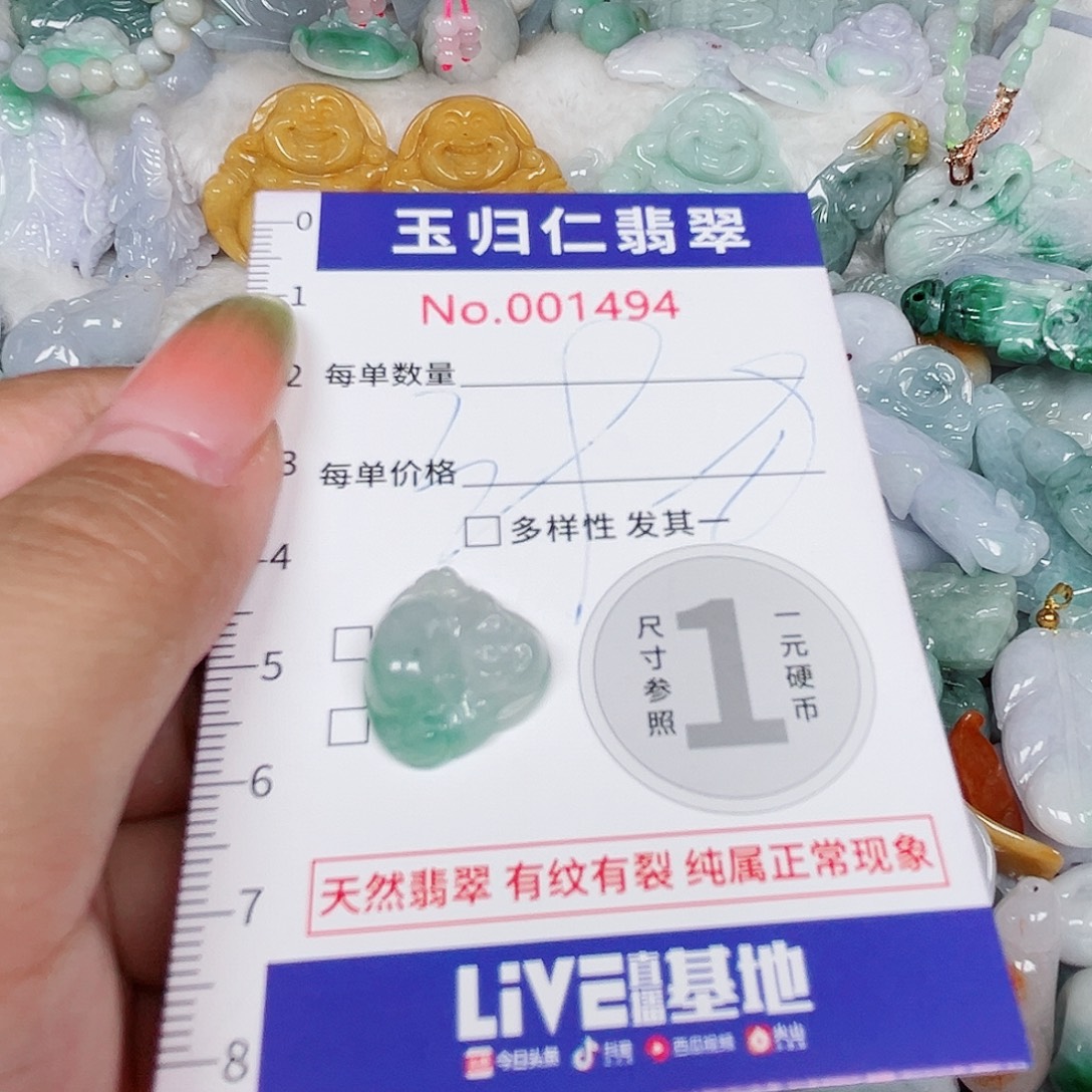 翡翠未镶嵌颈饰111