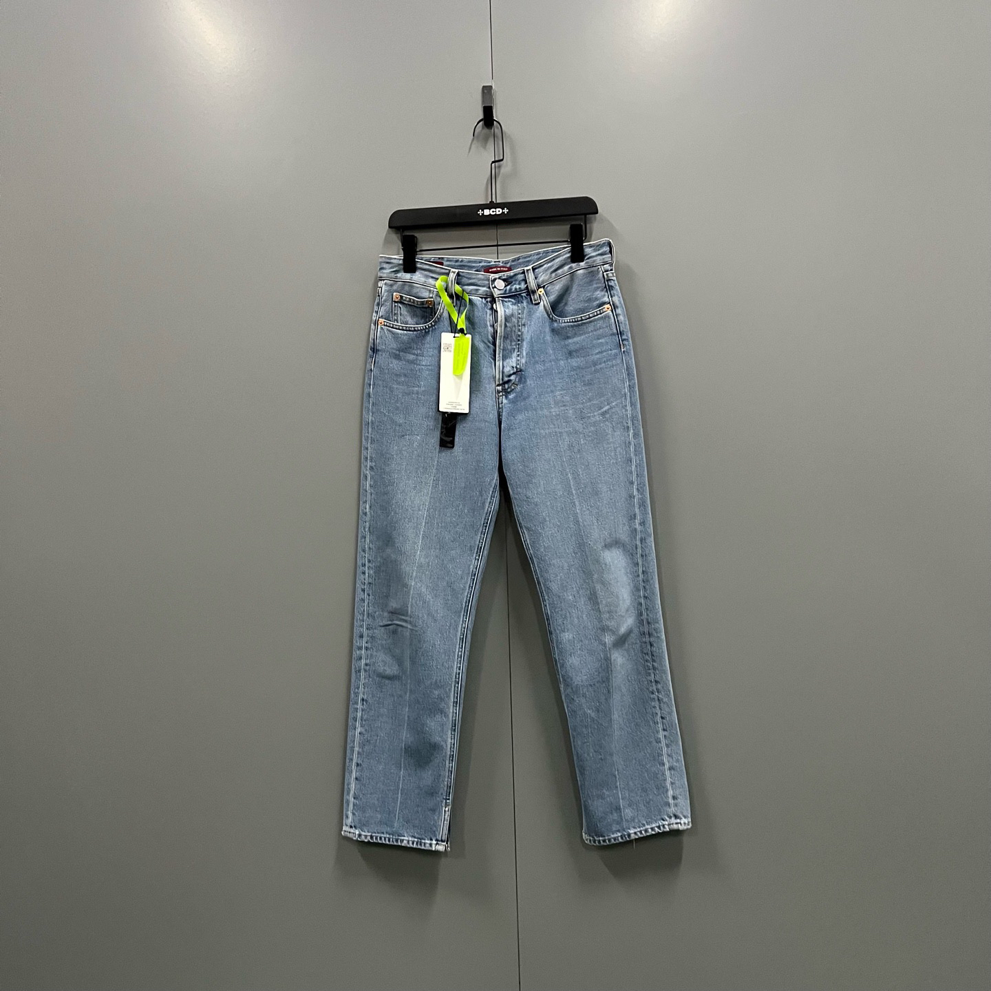 未使用 GUCCI/古驰 (ll) 25款 蓝色牛仔裤 24码611395