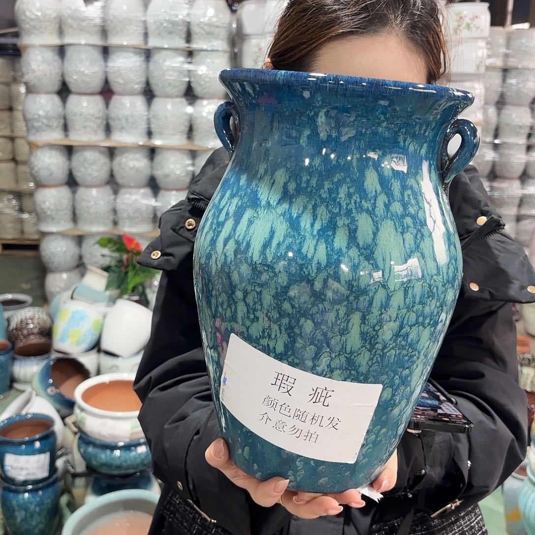 红陶瑕疵高32/20一个