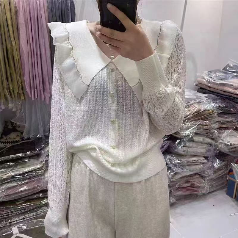 杭货特价花边打底衫6601