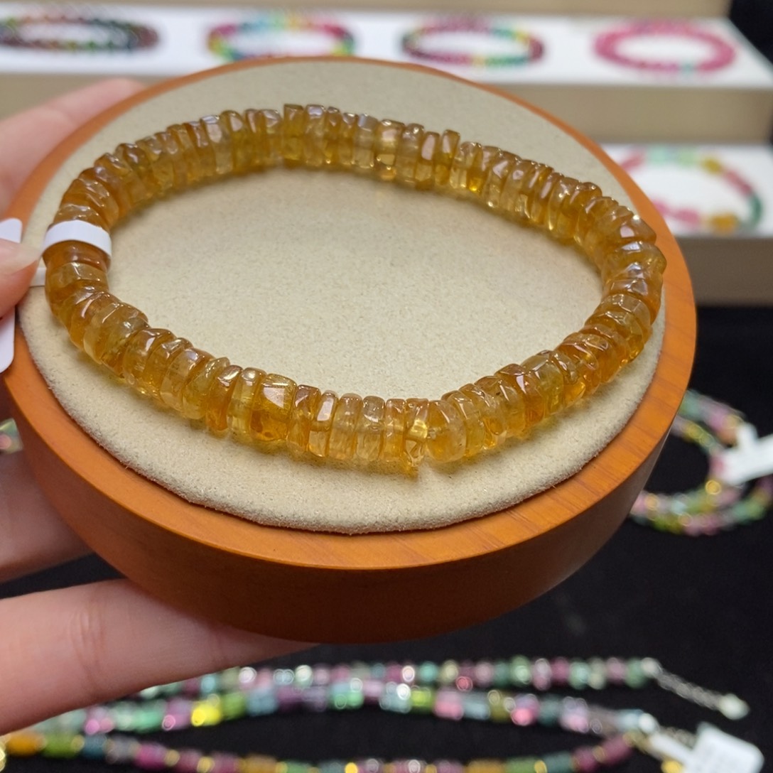 【闪购商品】碧玺手串未镶嵌两天看货期