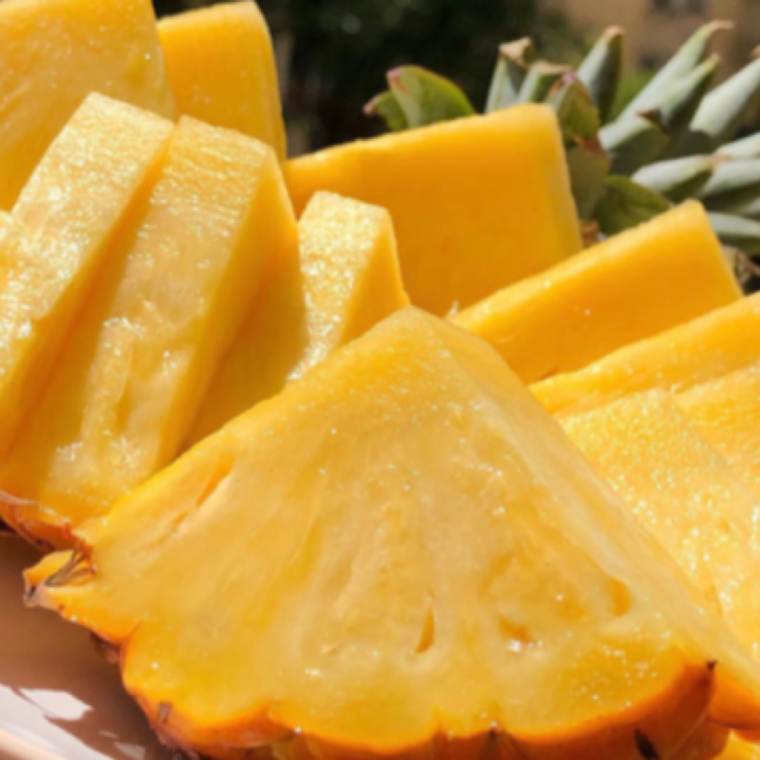 佳农菲利宾 黑钻凤梨 一盒400g 新鲜现切