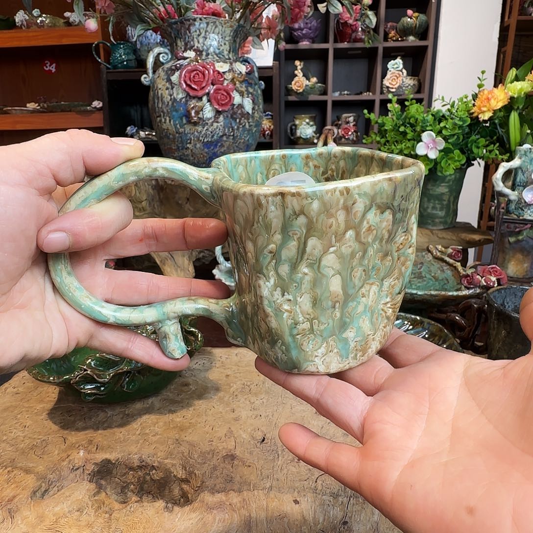 纯手工咖啡杯，餐具